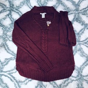 Maroon Sweater